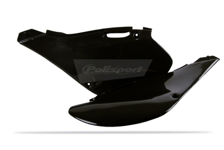 POLISPORT SIDE PANELS KX125-KX250 99-02. Black - Driven Powersports