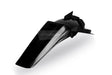 POLISPORT REAR FENDER KX125-KX250 99-02. Black - Driven Powersports