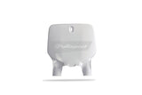 POLISPORT NUMBER PLATE KX125-KX250-KX500 96-02. White - Driven Powersports