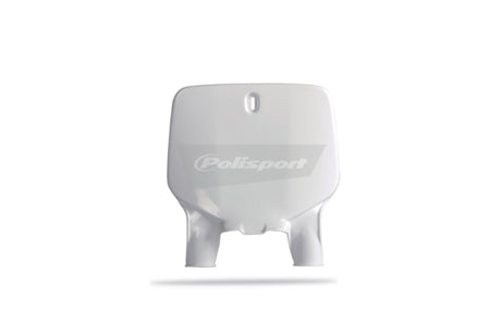 POLISPORT NUMBER PLATE KX125-KX250-KX500 96-02. White - Driven Powersports