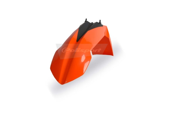 POLISPORT FRONT FENDER KTM SX125/250/250F/450F 07-08. Orange - Driven Powersports