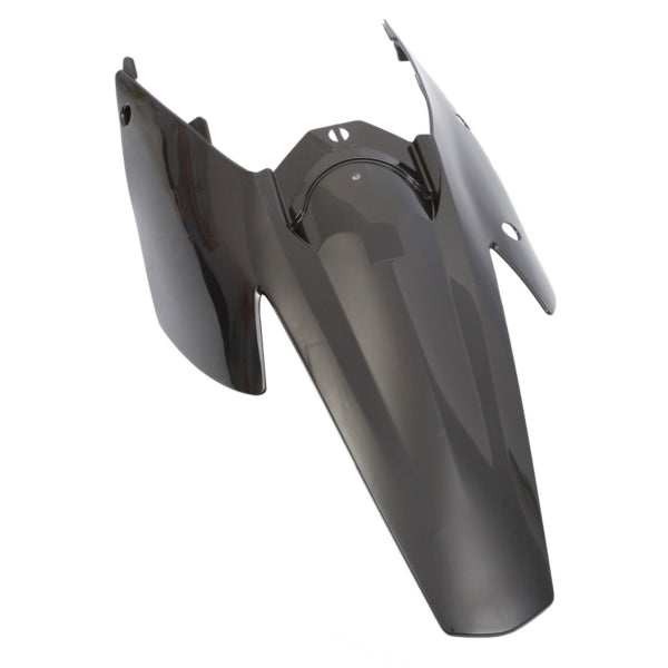 POLISPORT REAR FENDER SX-EXC 2/4 STROKES 04-07 KTM. Black - Driven Powersports