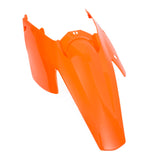 POLISPORT REAR FENDER SX-EXC 2/4 STROKES 04-07 KTM. Orange - Driven Powersports