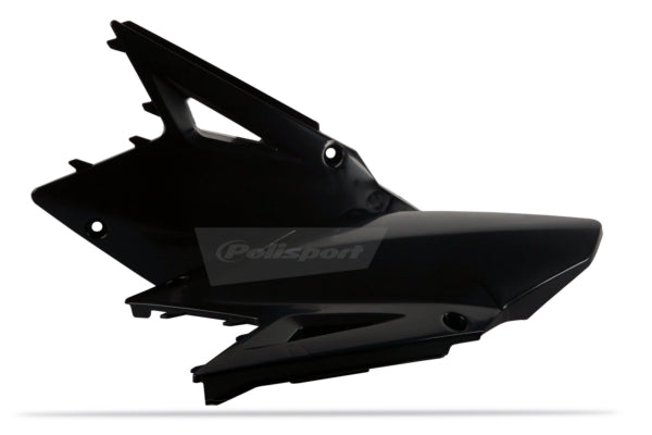 POLISPORT SIDE PANELS RMZ450 2008 (2PCS) . Black - Driven Powersports