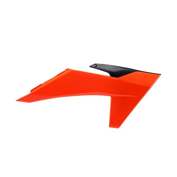 Polisport Radiator Scoop For Ktm Black/Orange - Driven Powersports