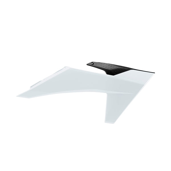 Polisport Radiator Scoop For Ktm OEM Black/White - Driven Powersports