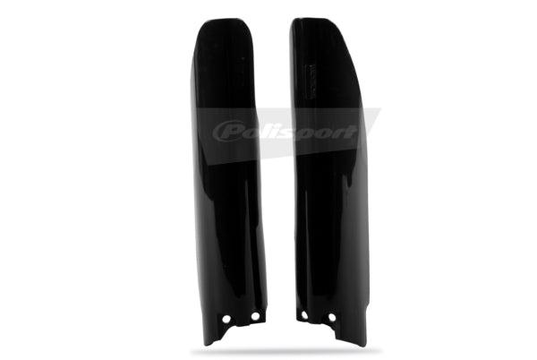 POLISPORT FORK PROTECTOR RM125/250 04-06/RMZ250 07-08. Black - Driven Powersports