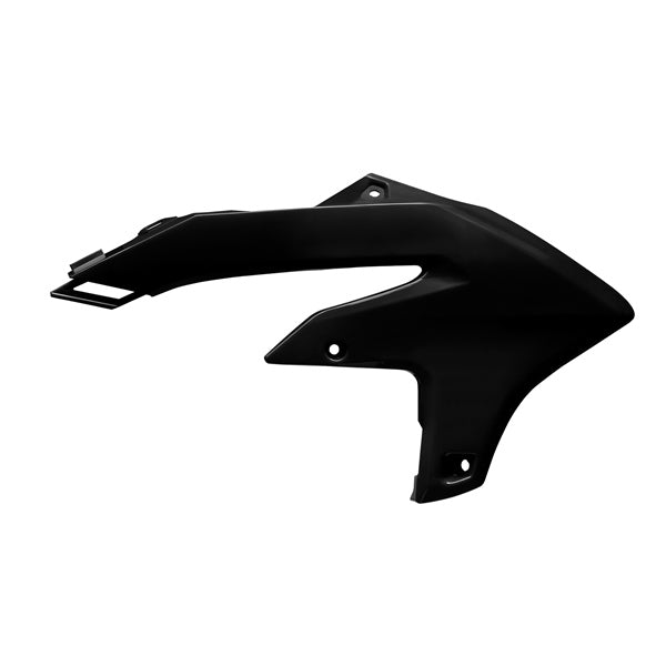 Polisport Radiator Scoop Black - Driven Powersports