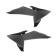 Polisport Radiator Scoop For Ktm Gray/Black - Driven Powersports