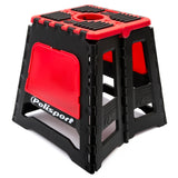 POLISPORT FOLDABLE BIKE STAND Black/Red - Driven Powersports