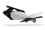POLISPORT SIDE PANELS YZ450F (10-13) Black/White - Driven Powersports