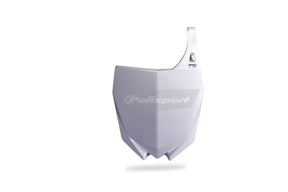 POLISPORT NUMPLATE YZ250F/450F (10-16) /YZ125/250(15-16) White - Driven Powersports