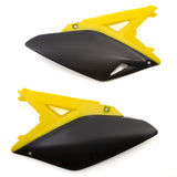 Polisport Side Panels For Suzuki RMZ250 Yellow/Black - Driven Powersports