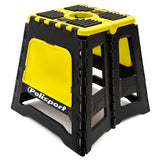 POLISPORT FOLDABLE BIKE STAND Black/Yellow - Driven Powersports