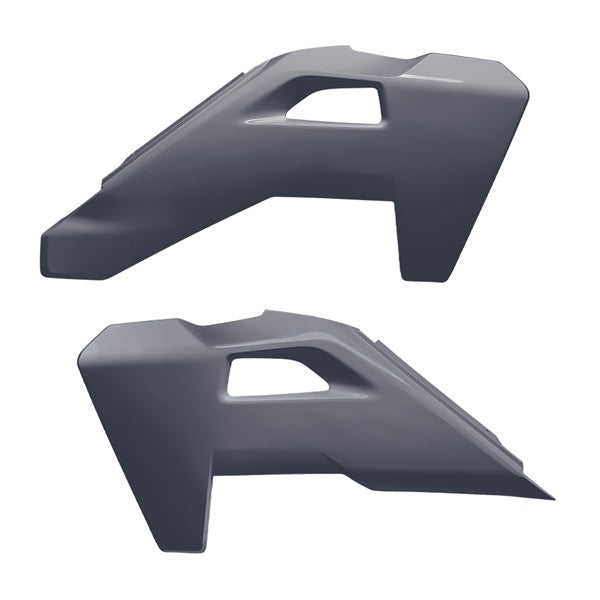 Polisport Radiator Scoop For Husqvarna Gray - Driven Powersports