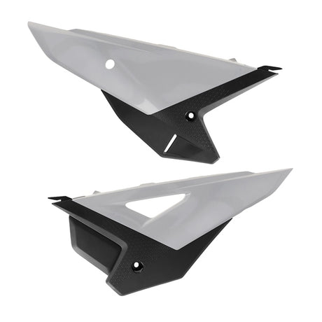 Polisport Side Panels For Honda CRF250R/CRF450R White/Black - Driven Powersports