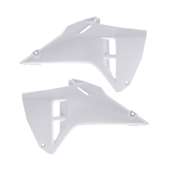 Polisport Radiator Scoop For Honda CRF250R/CRF450R White - Driven Powersports