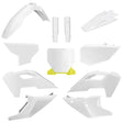 Polisport Side Panels For Yamaha Black/White - Driven Powersports