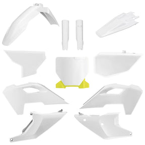 Polisport Side Panels For Yamaha Black/White - Driven Powersports