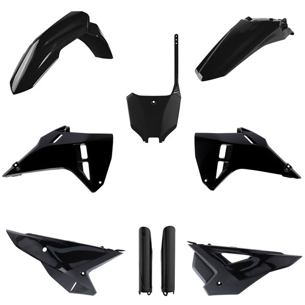 Polisport MX Complete Kit For Honda CRF250R/CRF450R Black - Driven Powersports
