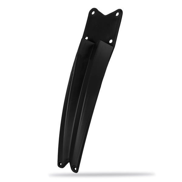 POLISPORT BLACK FRONT SUSPENSION GARD, HUS CR/WR/TC/TE 05-09 (8550700001) - Driven Powersports