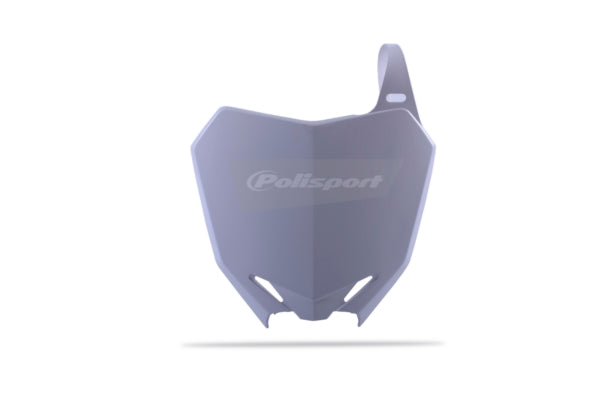 POLISPORT NUMBER PLATE RMZ250 10/13 RMZ450 09-13 White - Driven Powersports
