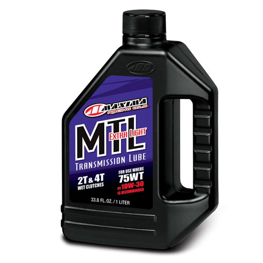 MAXIMA RACING OILS LUBRICANT TRANSMISSION MINERAL 75WT 1L (42901) - Driven Powersports