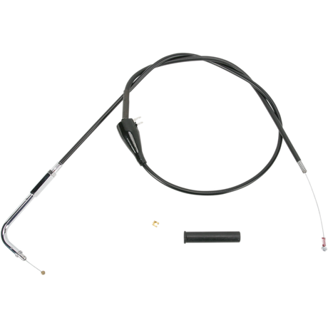 DRAG SPECIALTIES BLACK ST IDLE CABLE Front - Driven Powersports