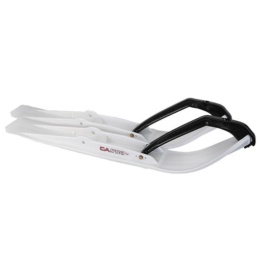 PRIDE SOLUTIONS C&A Pro RZ Performance Trail Snowmobile Skis White - Driven Powersports