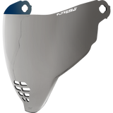 ICON SHIELD AFLT 22.06 RST Silver Front - Driven Powersports