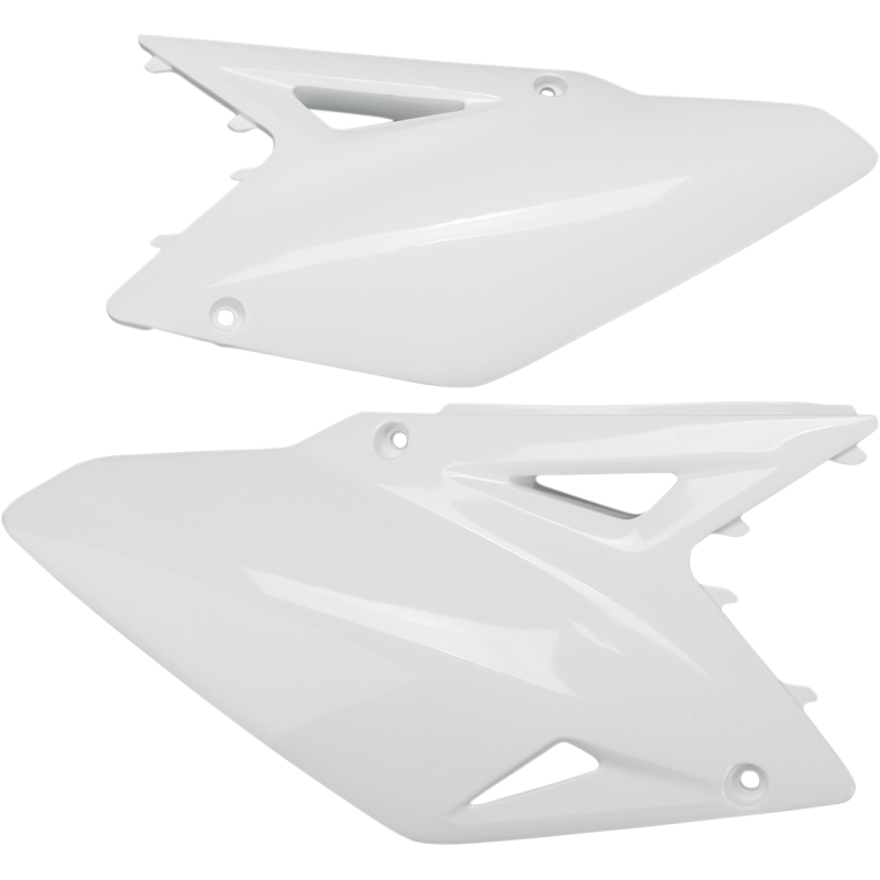 UFO RMZ450 2008 SIDE PANELS White Other - Driven Powersports