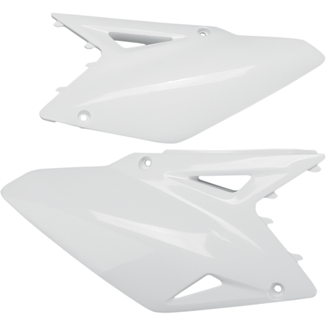 UFO RMZ450 2008 SIDE PANELS White Other - Driven Powersports