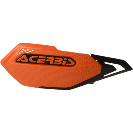 ACERBIS HANDGUARD X ELITE Orange/Black Front - Driven Powersports