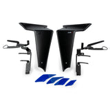 DOWNFORCE NAKED SIDE SPOILER BLACK YAMAHA For MT-09 '21-'23 Blue - Driven Powersports
