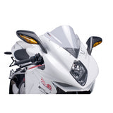PUIG RACING WINDSCREEN MV AUGUSTADARK SMOKE Dark Smoke - Driven Powersports
