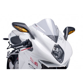 PUIG RACING WINDSCREEN MV AUGUSTADARK SMOKE Dark Smoke - Driven Powersports