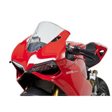 PUIG RACING WINDSCREEN DUCATI CLEAR Clear - Driven Powersports