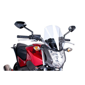 RACING WINDSCREEN HONDA CLEAR Clear - Driven Powersports