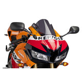 PUIG RACING WINDSCREEN CBR600RR SMOKE Dark Smoke - Driven Powersports