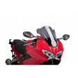 PUIG RACING WINDSCREEN VFR800F DARK SMOKE Dark Smoke - Driven Powersports