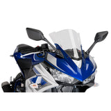 RACING WINDSCREEN R3 CLEAR Clear - Driven Powersports