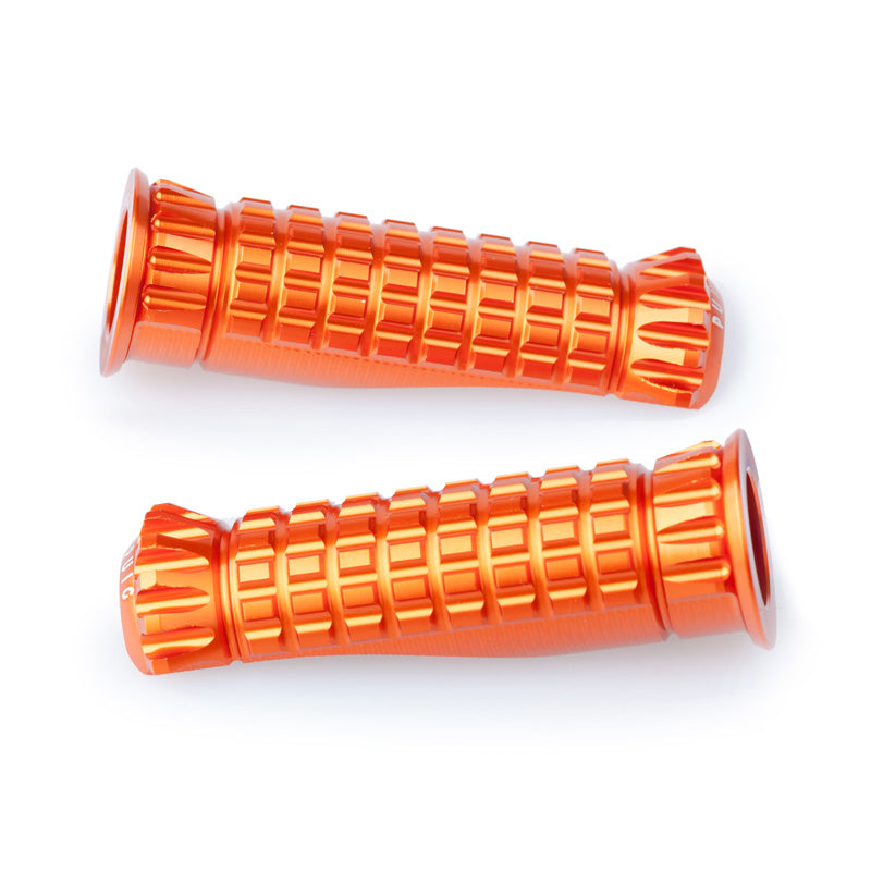 PUIG R-FIGHTER FOOTPEGS Orange - Driven Powersports