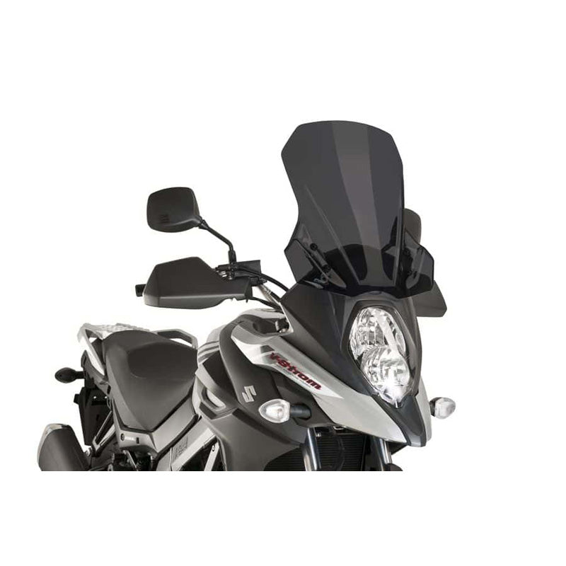 PUIG TOURING WINDSCREEN SUZUKI DARK SMOKE Dark Smoke - Driven Powersports