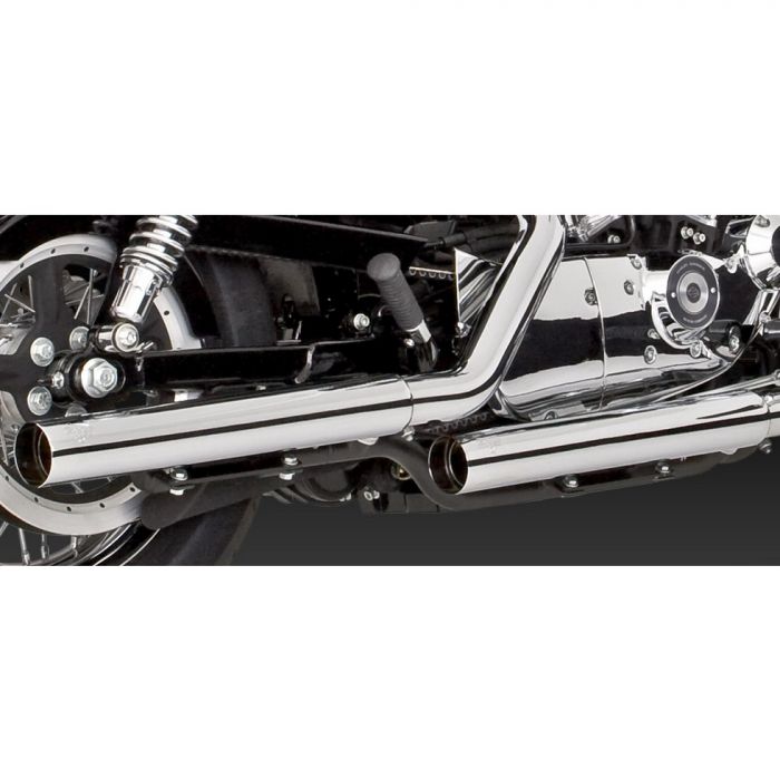 VANCE AND HINES STRAIGHTSHOTS HS SLIP-ON EXHAUST CHROME - 16819