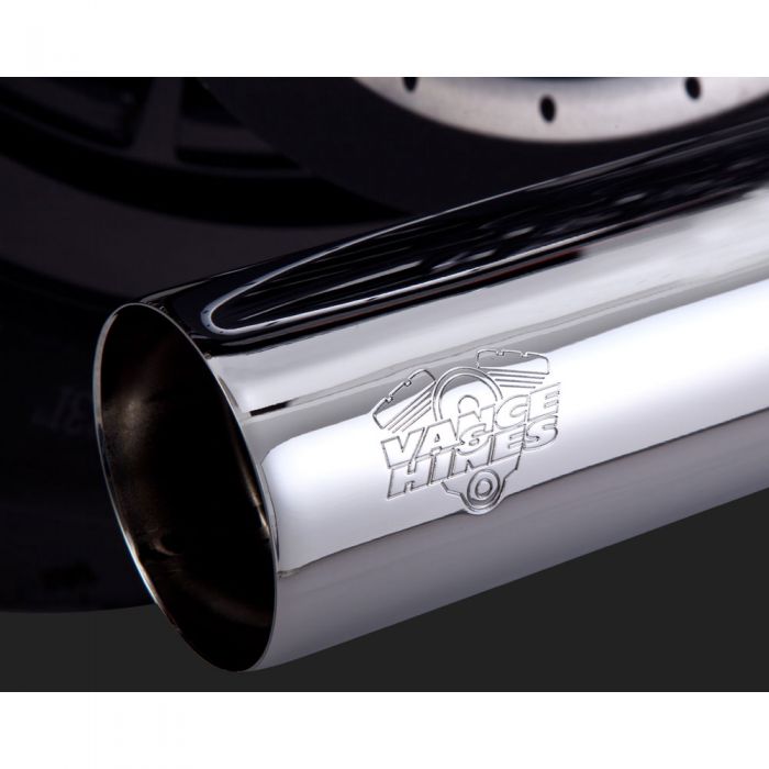 VANCE AND HINES STRAIGHTSHOTS HS SLIP-ON EXHAUST CHROME - 16863
