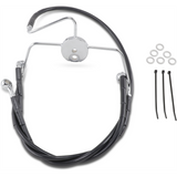 DRAG SPECIALTIES 94-07 FLHR +4BLK FRT BRK LINE KIT Front - Driven Powersports