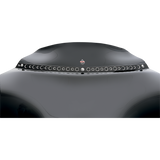 KLOCK WERKS 96-13 FLHT 3.5" FLARE W/SHIELD Black Application Shot - Driven Powersports