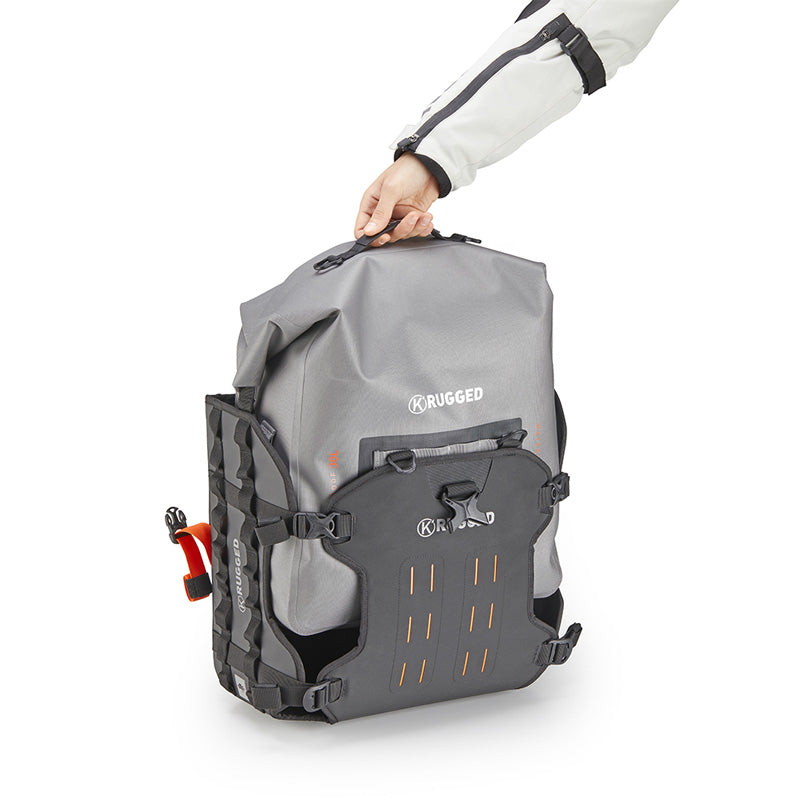 KAPPA K-RUGGED AV07 30L WATERPROOF MONOKEY SIDE BAGS - Driven Powersports