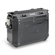 KAPPA KFR37B K-FORCE CAM-SIDE LEFT/RIGHT BLACK ALUMINIUM 37L /2PCS Black - Driven Powersports