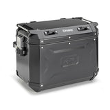 KAPPA KFR4837B K-FORCE CAM-SIDE L/R BLACK ALUMINIUM 48/37L /2PCS Black - Driven Powersports